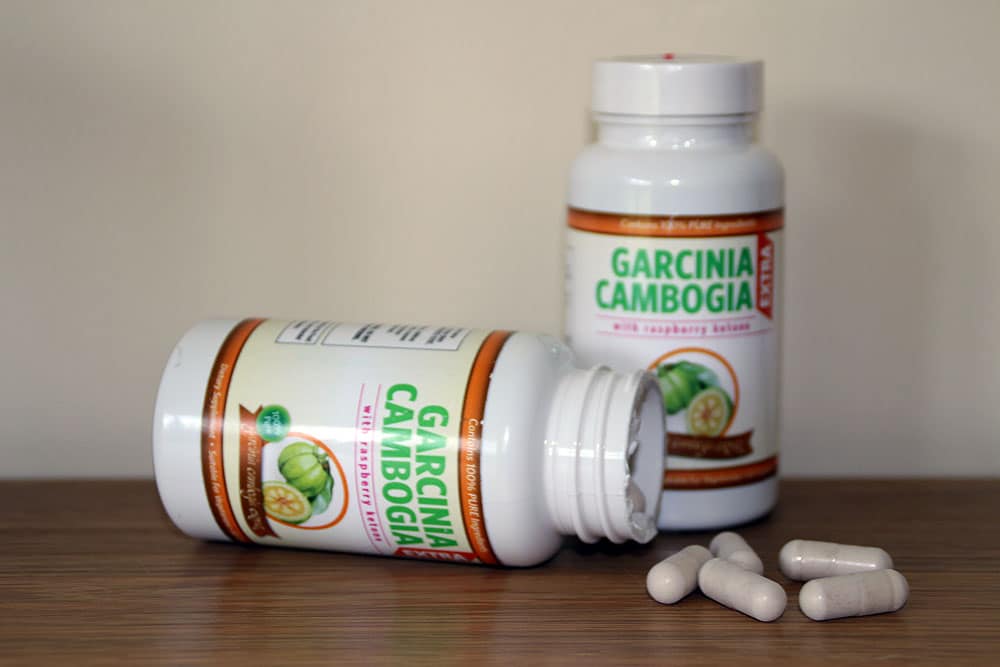 Garcinia Extra Dose aus dem Test abfotografiert