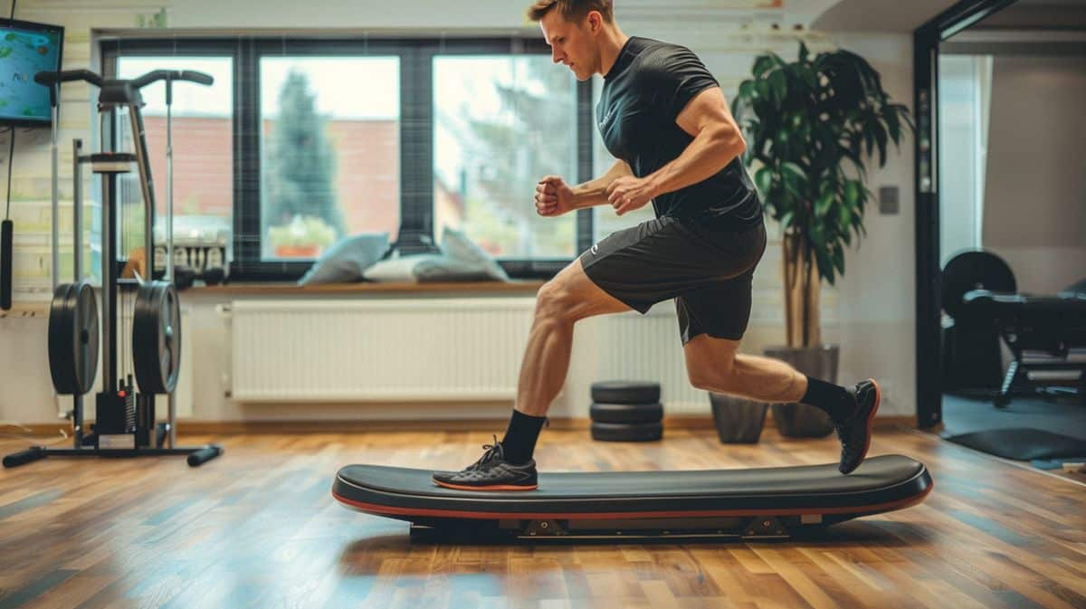 Simply Fit Board – Planche D'équilibre Violette New Balance, Jusqu'à 180 Kg